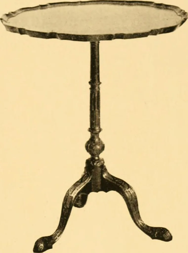 An illustration from A Chippendale romance, 1915, leaf 104