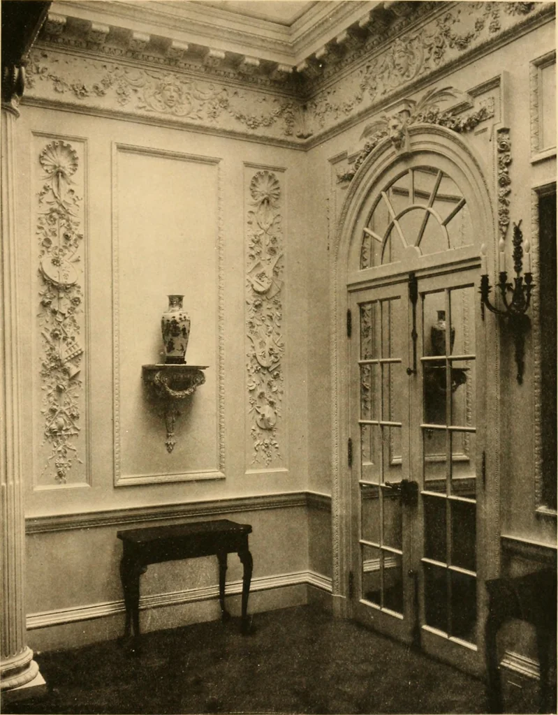 An illustration from A Chippendale romance, 1915, leaf 120