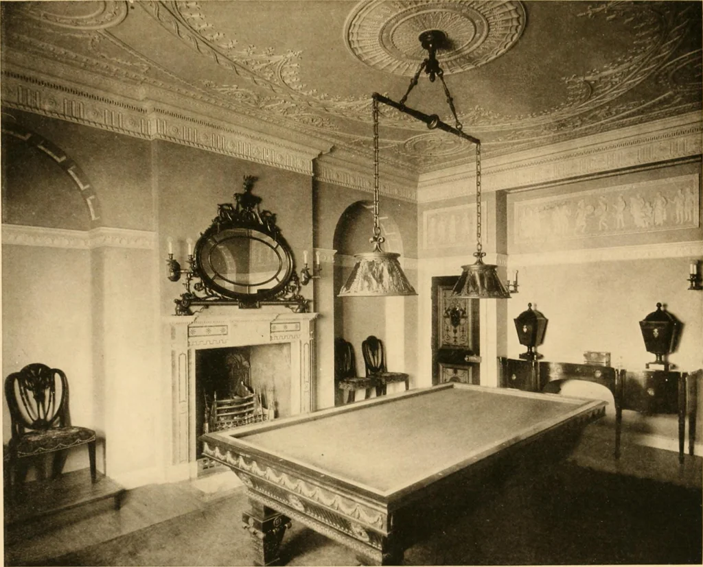 An illustration from A Chippendale romance, 1915, leaf 130