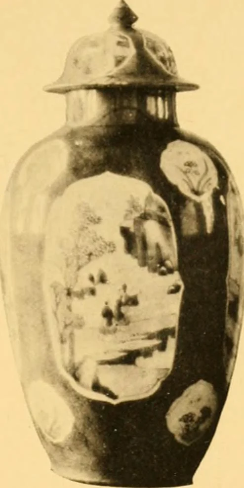 An illustration from A Chippendale romance, 1915, leaf 166