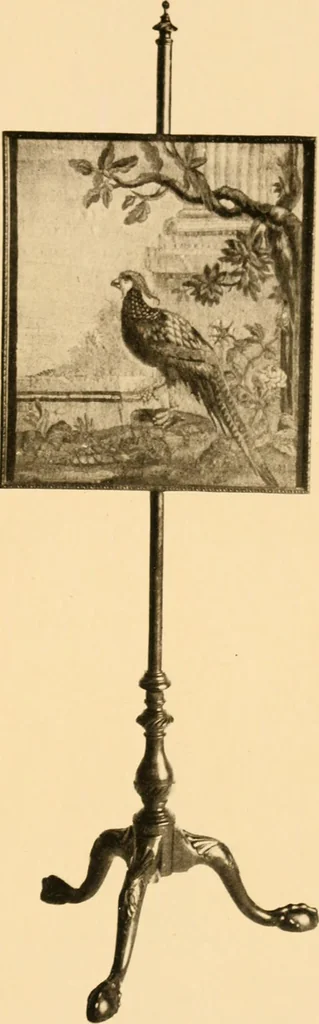 An illustration from A Chippendale romance, 1915, leaf 196