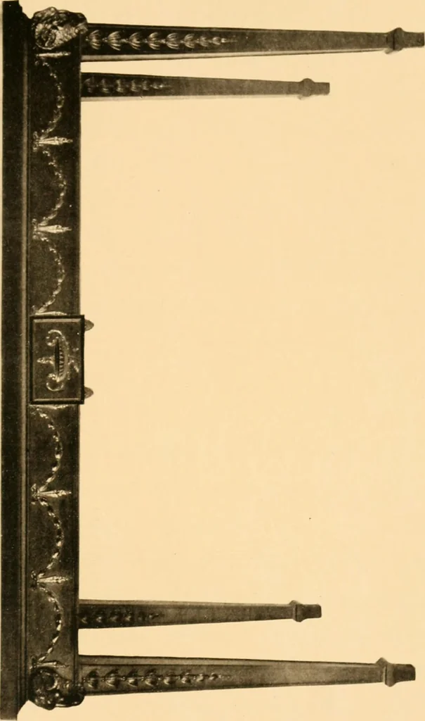An illustration from A Chippendale romance, 1915, leaf 208