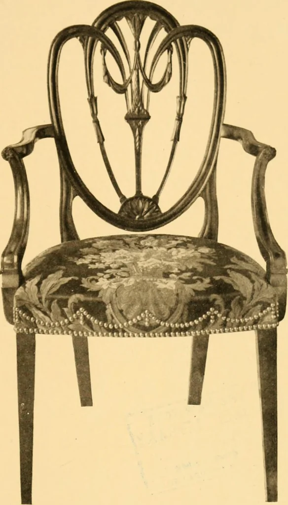 An illustration from A Chippendale romance, 1915, leaf 38