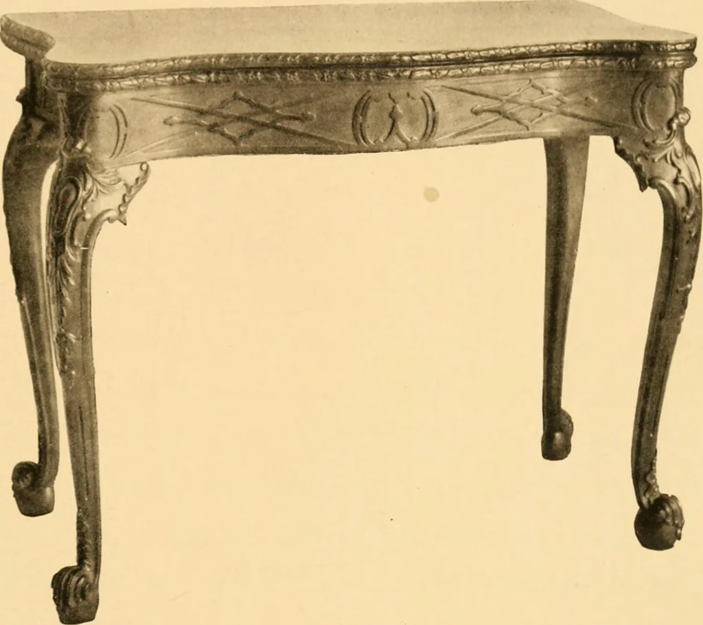 An illustration from A Chippendale romance, 1915, leaf 58