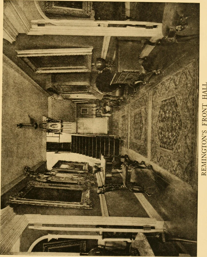 An illustration from A Chippendale romance, 1915, leaf 62