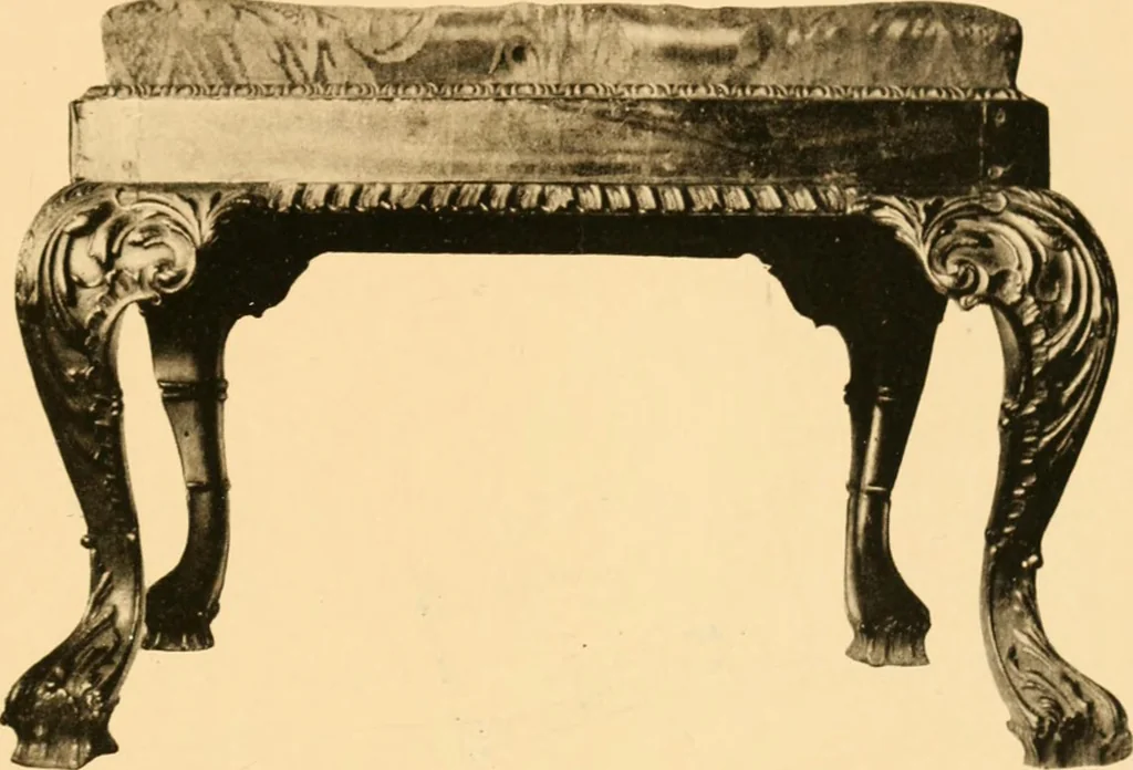 An illustration from A Chippendale romance, 1915, leaf 72