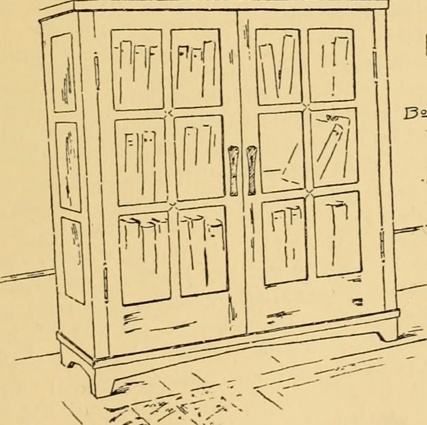 An illustration from Chips from the workshop of Gustave Stickley, Syracuse, N.Y., U.S.A., 1901, leaf 12