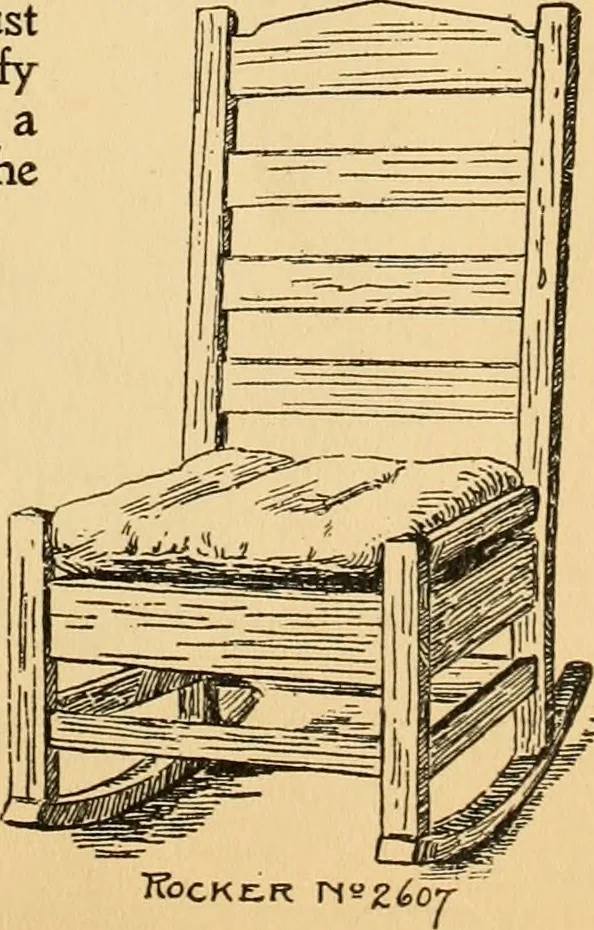 An illustration from Chips from the workshop of Gustave Stickley, Syracuse, N.Y., U.S.A., 1901, leaf 18