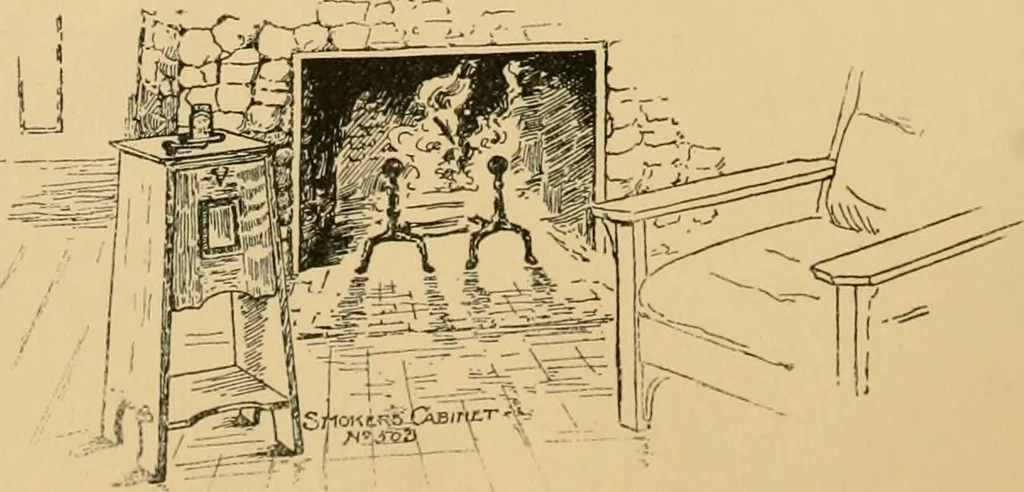 An illustration from Chips from the workshop of Gustave Stickley, Syracuse, N.Y., U.S.A., 1901, leaf 19