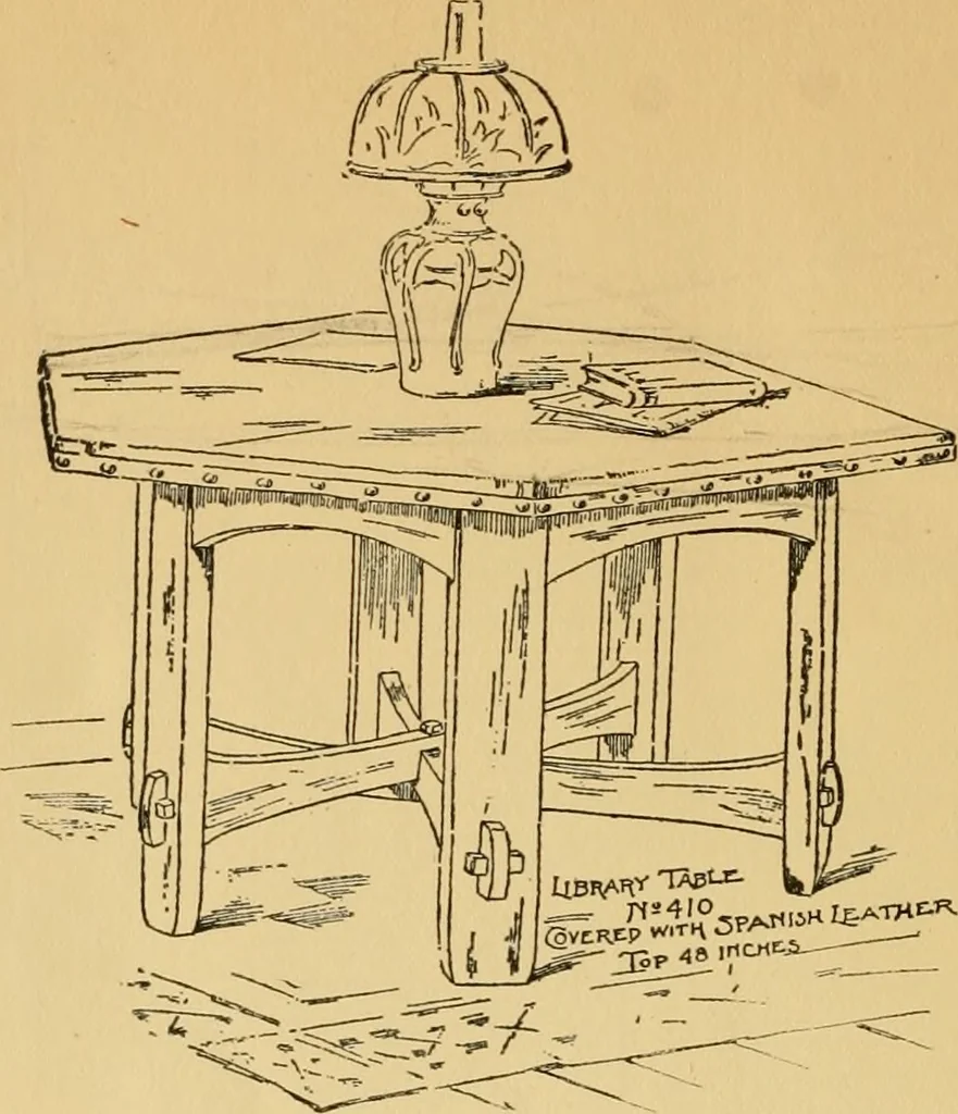An illustration from Chips from the workshop of Gustave Stickley, Syracuse, N.Y., U.S.A., 1901, leaf 31