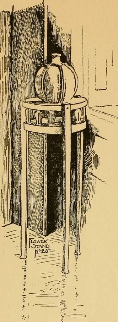 An illustration from Chips from the workshop of Gustave Stickley, Syracuse, N.Y., U.S.A., 1901, leaf 9