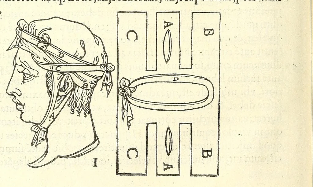 An illustration from Chirurgia, 1544, leaf 458