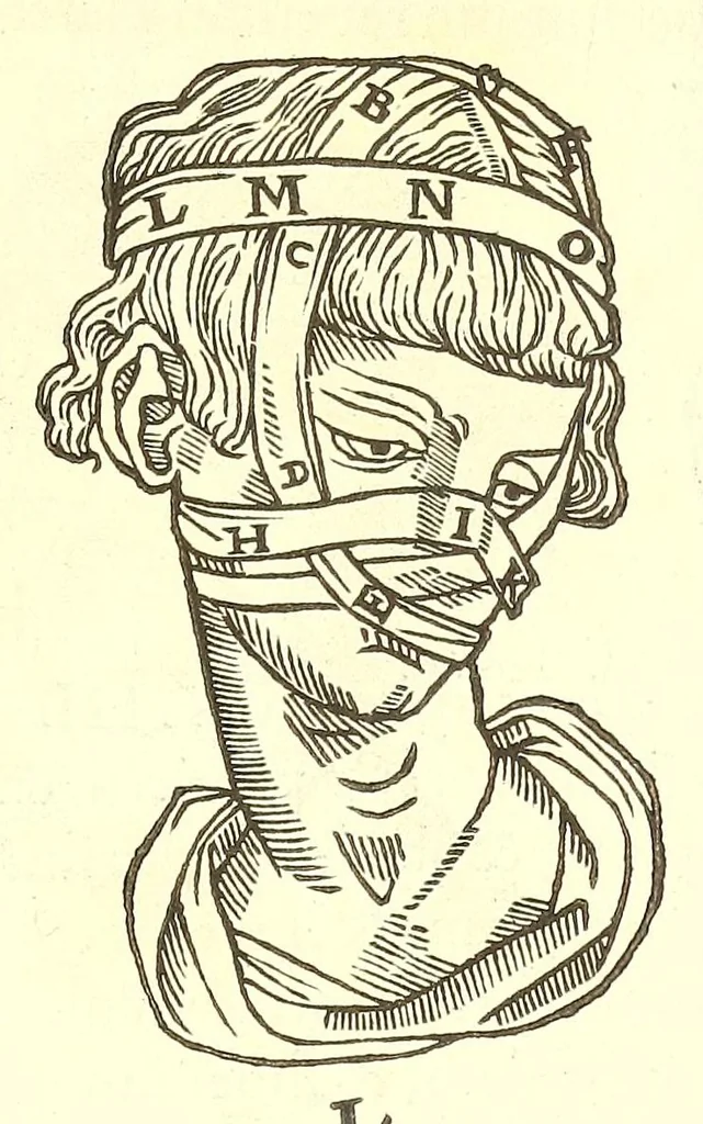 An illustration from Chirurgia, 1544, leaf 477