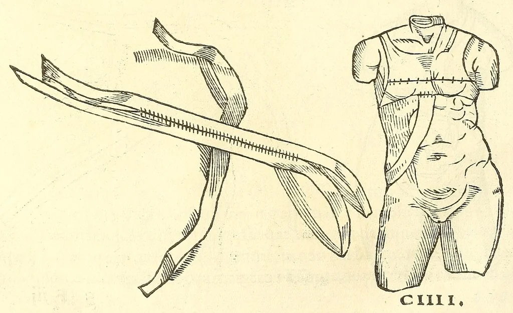 An illustration from Chirurgia, 1544, leaf 494