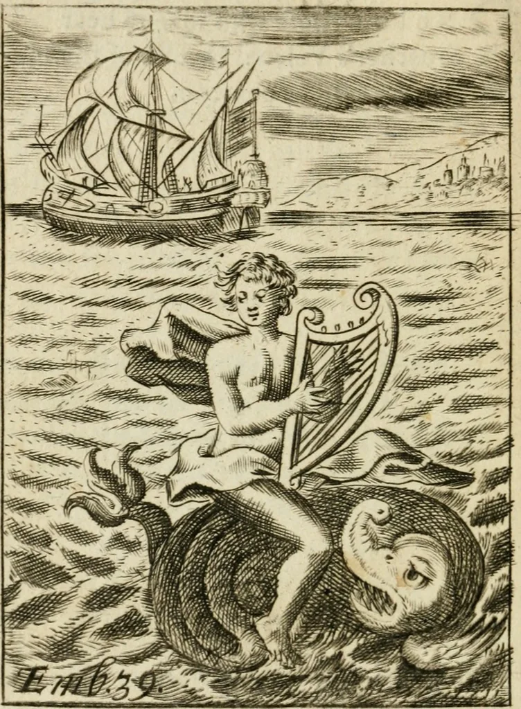 An illustration from Choice emblems, divine and moral, antient and modern, or, Delights for the ingenious, in above fifty select emblems , curiously ingraven upon copper-plates : with fifty pleasant poems and lots, by way of lottery, for illustrating each emblem to promote instruction and good counsel by diverting recreation, 1732, leaf 179