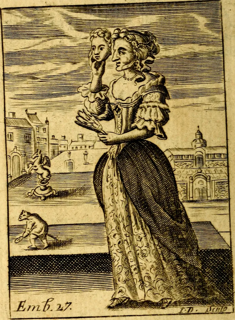 An illustration from Choice emblems, divine and moral, antient and modern; or, Delights for the ingenious, in above fifty select emblems .., 1732, leaf 129