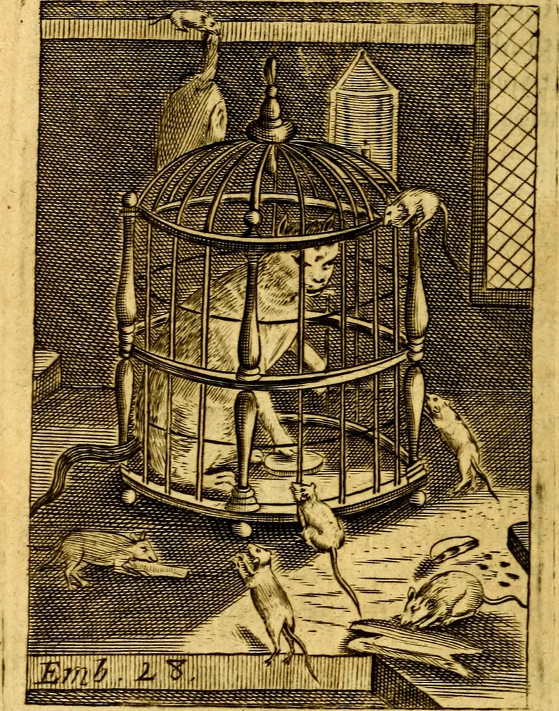 An illustration from Choice emblems, divine and moral, antient and modern; or, Delights for the ingenious, in above fifty select emblems .., 1732, leaf 133