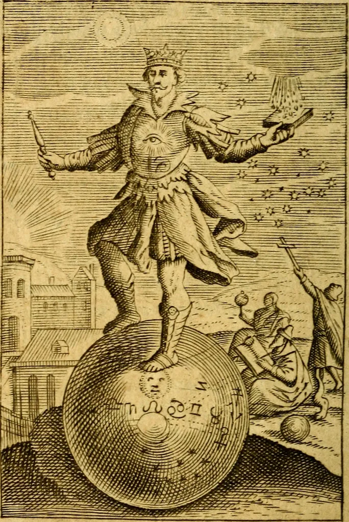An illustration from Choice emblems, divine and moral, antient and modern; or, Delights for the ingenious, in above fifty select emblems .., 1732, leaf 161
