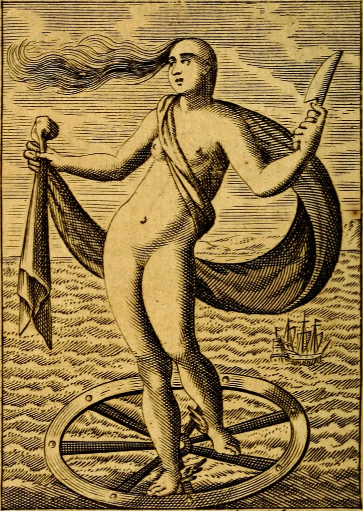An illustration from Choice emblems, divine and moral, antient and modern; or, Delights for the ingenious, in above fifty select emblems .., 1732, leaf 185
