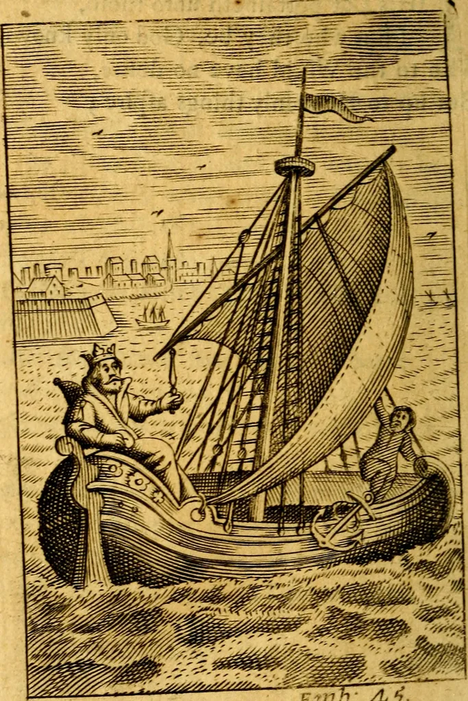 An illustration from Choice emblems, divine and moral, antient and modern; or, Delights for the ingenious, in above fifty select emblems .., 1732, leaf 201