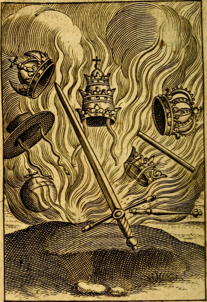 An illustration from Choice emblems, divine and moral, antient and modern; or, Delights for the ingenious, in above fifty select emblems .., 1732, leaf 221