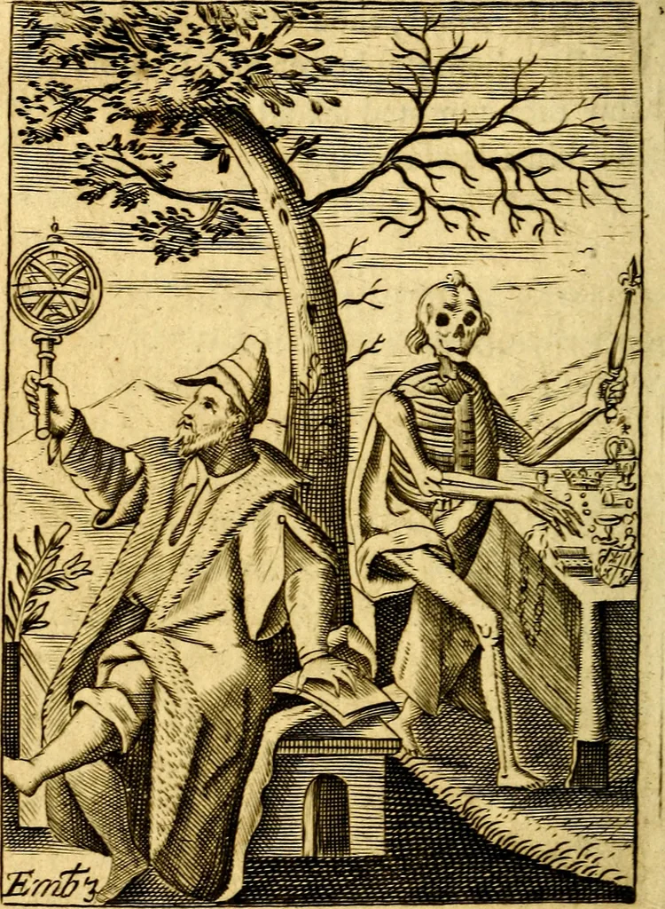 An illustration from Choice emblems, divine and moral, antient and modern; or, Delights for the ingenious, in above fifty select emblems .., 1732, leaf 33