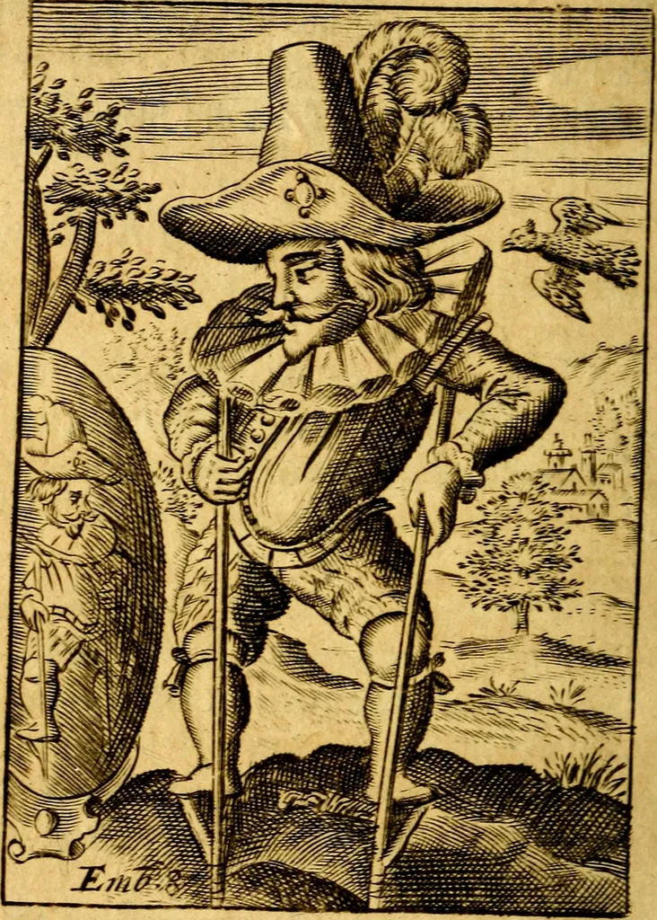 An illustration from Choice emblems, divine and moral, antient and modern; or, Delights for the ingenious, in above fifty select emblems .., 1732, leaf 53