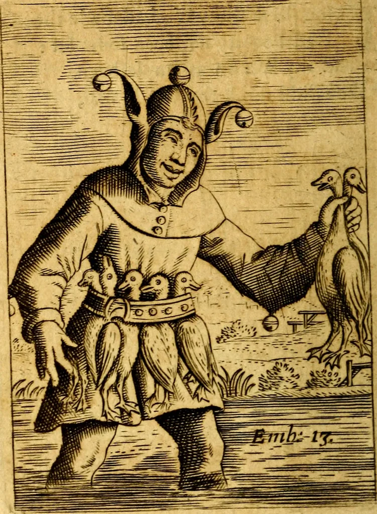 An illustration from Choice emblems, divine and moral, antient and modern; or, Delights for the ingenious, in above fifty select emblems .., 1732, leaf 73