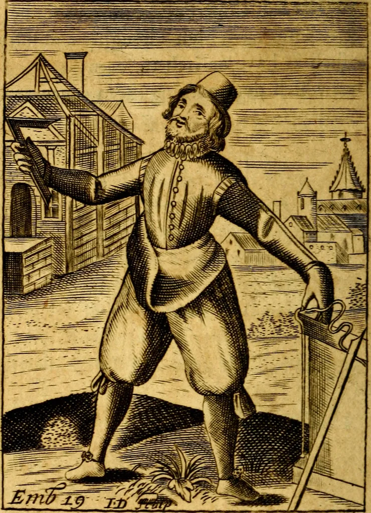 An illustration from Choice emblems, divine and moral, antient and modern; or, Delights for the ingenious, in above fifty select emblems .., 1732, leaf 97