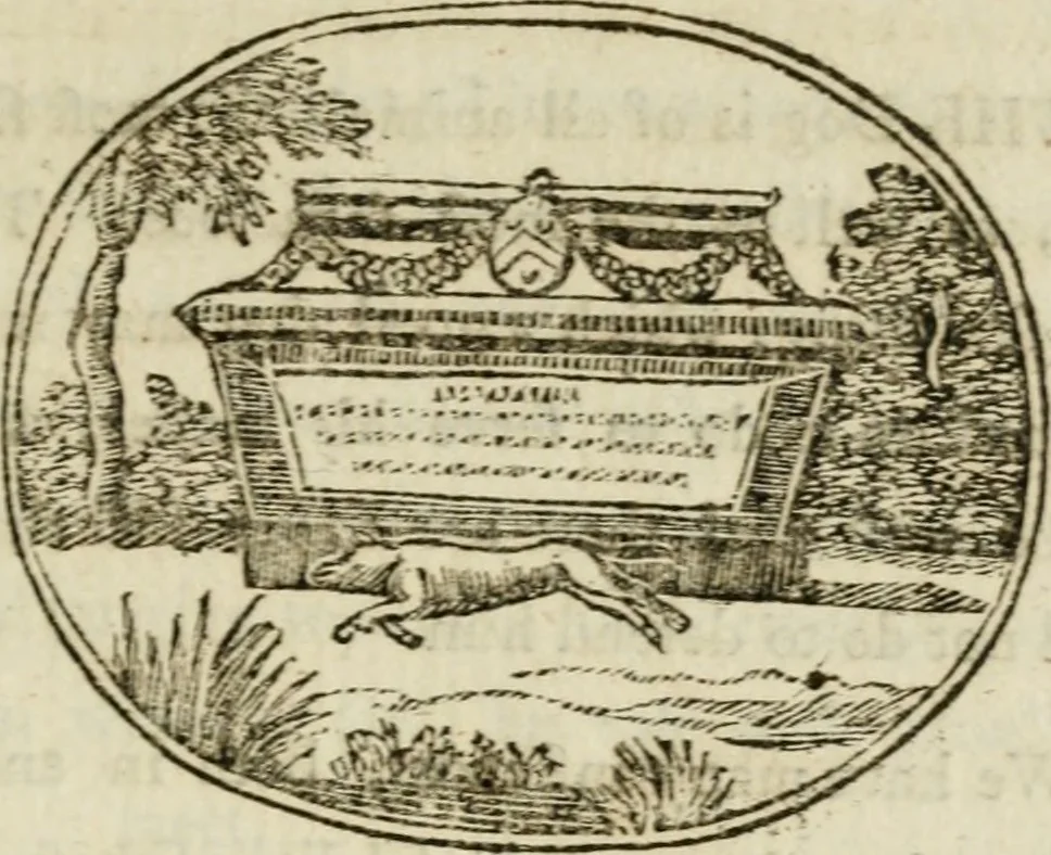 An illustration from Choice emblems : natural, historical, fabulous, moral and divine, for the improvement and pastime of youth : ornamented with near fifty handsome allegorical engravings, designed on purpose for this work : with pleasing and familiar descriptions to each, in prose and verse, serving to display the beauties and morals of the ancient fabulists : the whole calculated to convey the golden lessons of instruction under a new and more delightful dress : written for the amusement of the right honorable Lord Newbattle, 1772, leaf 30