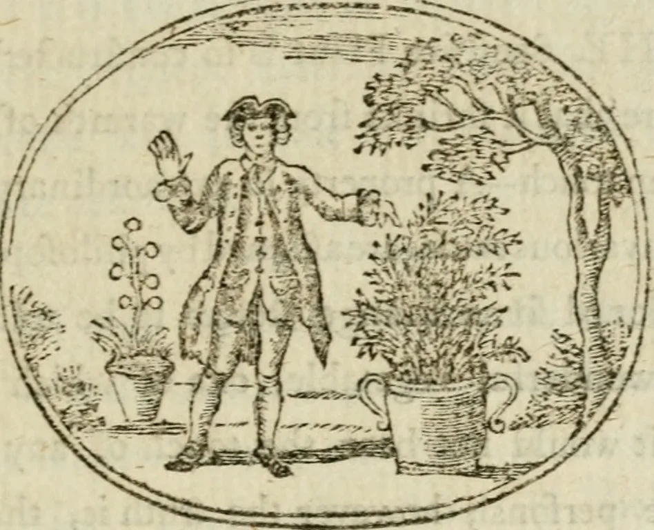 An illustration from Choice emblems : natural, historical, fabulous, moral and divine, for the improvement and pastime of youth : ornamented with near fifty handsome allegorical engravings, designed on purpose for this work : with pleasing and familiar descriptions to each, in prose and verse, serving to display the beauties and morals of the ancient fabulists : the whole calculated to convey the golden lessons of instruction under a new and more delightful dress : written for the amusement of the right honorable Lord Newbattle, 1772, leaf 34