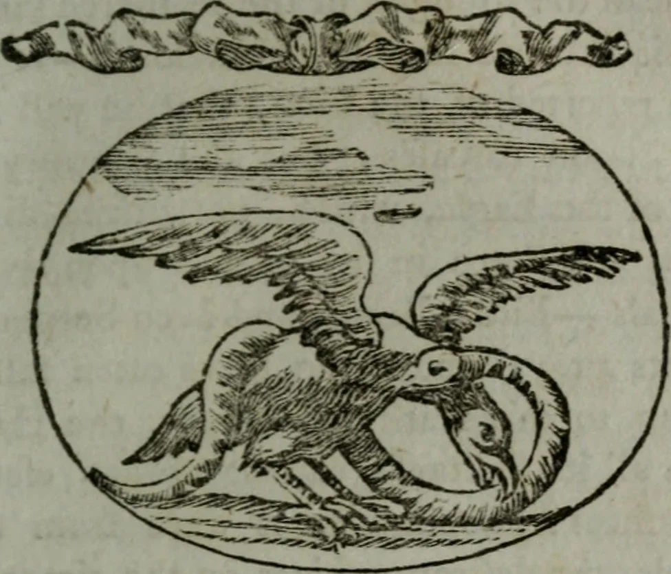 An illustration from Choice emblems, natural, historical, fabulous, moral, and divine : for the improvement and pastime of youth : displaying the beauties and morals of the ancient fabulists, the whole calculated to convey the golden lessons of instruction under a new and more delightful dress : written for the amusement of a young nobleman, 1793, leaf 152