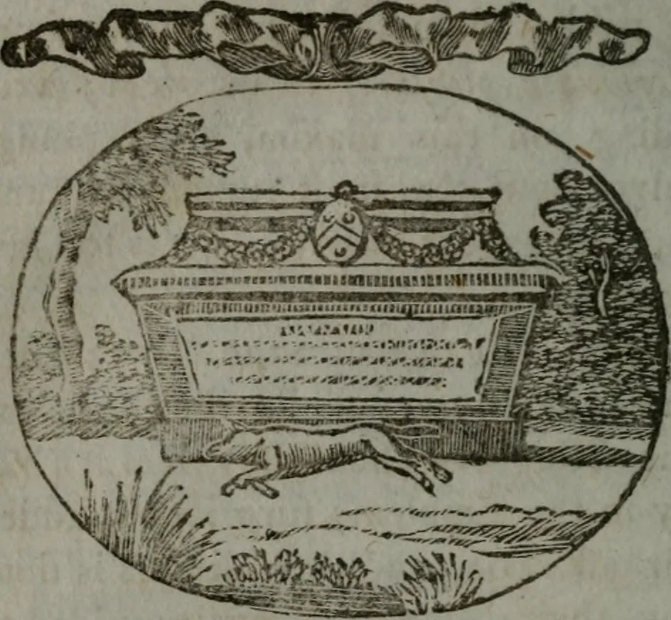 An illustration from Choice emblems, natural, historical, fabulous, moral, and divine : for the improvement and pastime of youth : displaying the beauties and morals of the ancient fabulists, the whole calculated to convey the golden lessons of instruction under a new and more delightful dress : written for the amusement of a young nobleman, 1793, leaf 37