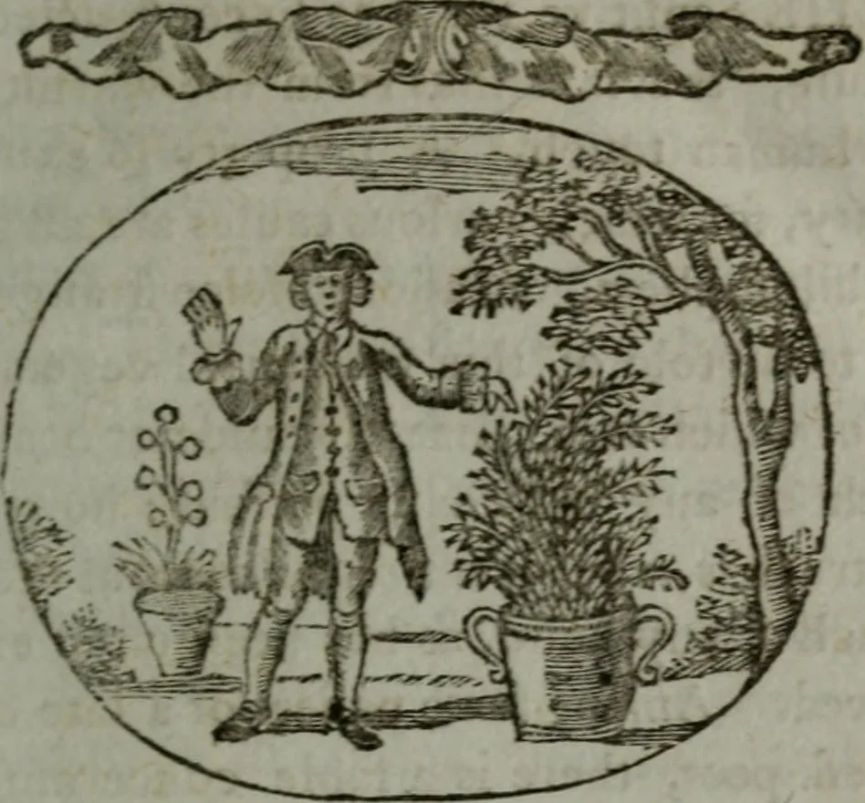 An illustration from Choice emblems, natural, historical, fabulous, moral, and divine : for the improvement and pastime of youth : displaying the beauties and morals of the ancient fabulists, the whole calculated to convey the golden lessons of instruction under a new and more delightful dress : written for the amusement of a young nobleman, 1793, leaf 40