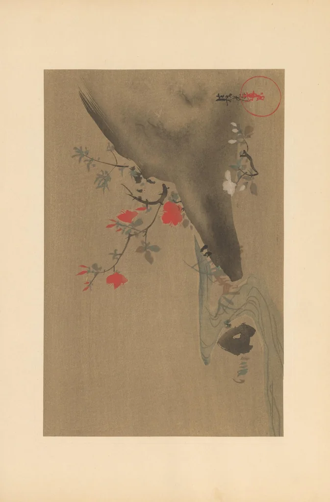 An illustration from Choice masterpieces of Korin and Kenzan, 1906, leaf 31