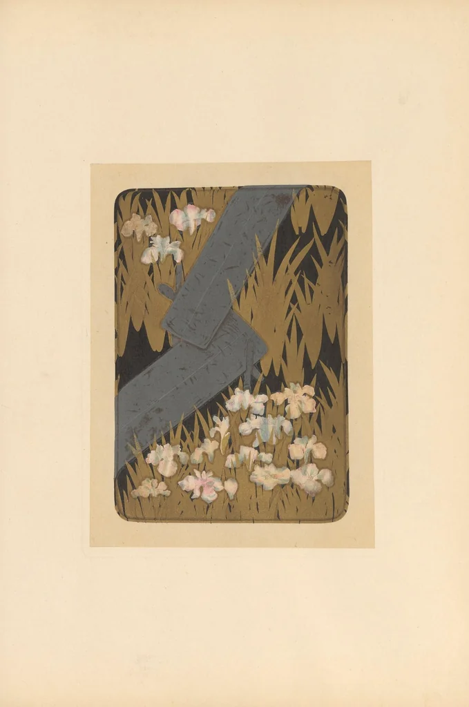 An illustration from Choice masterpieces of Korin and Kenzan, 1906, leaf 49
