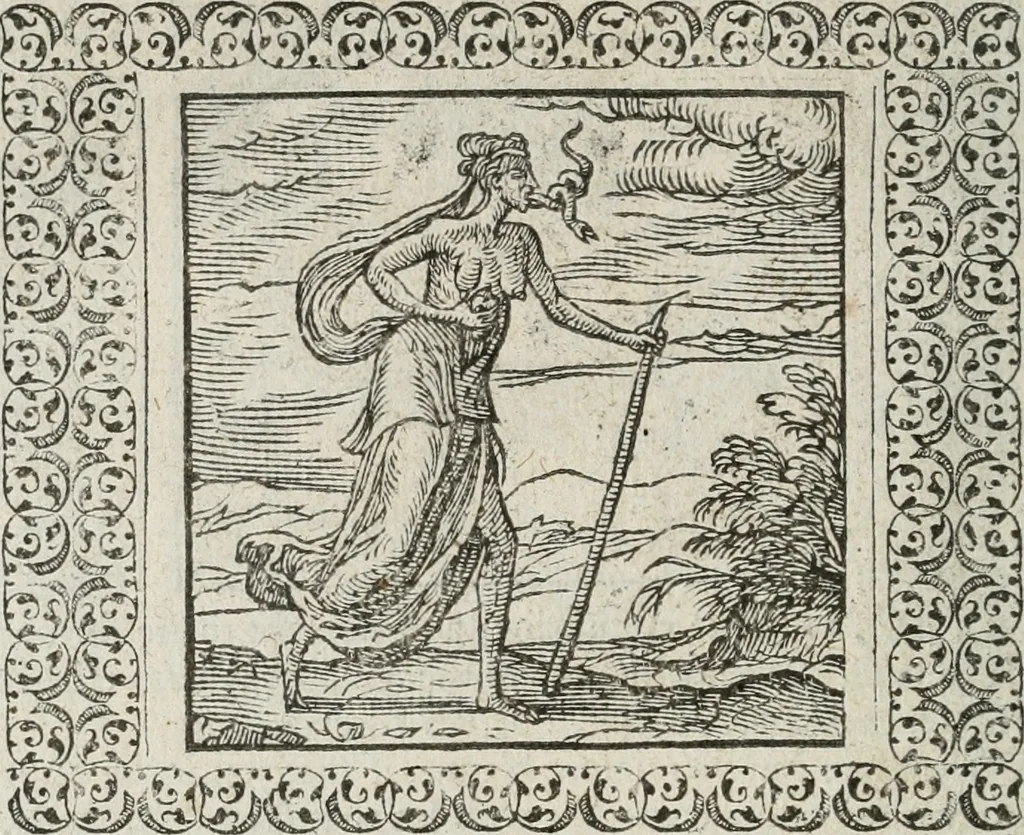 An illustration from A Choice of Emblemes, and other devises : For the moste parte gathered out of sundrie writers, Englished and Moralized. And divers newly devised, 1586, leaf 103