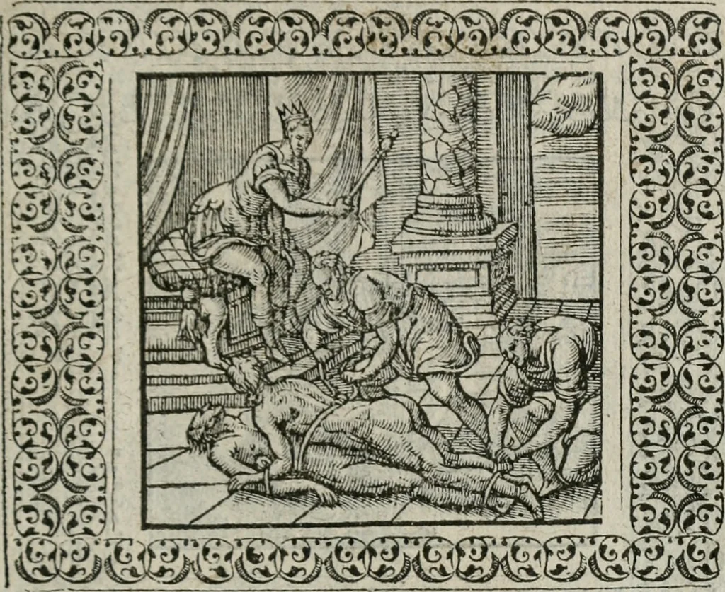An illustration from A Choice of Emblemes, and other devises : For the moste parte gathered out of sundrie writers, Englished and Moralized. And divers newly devised, 1586, leaf 108