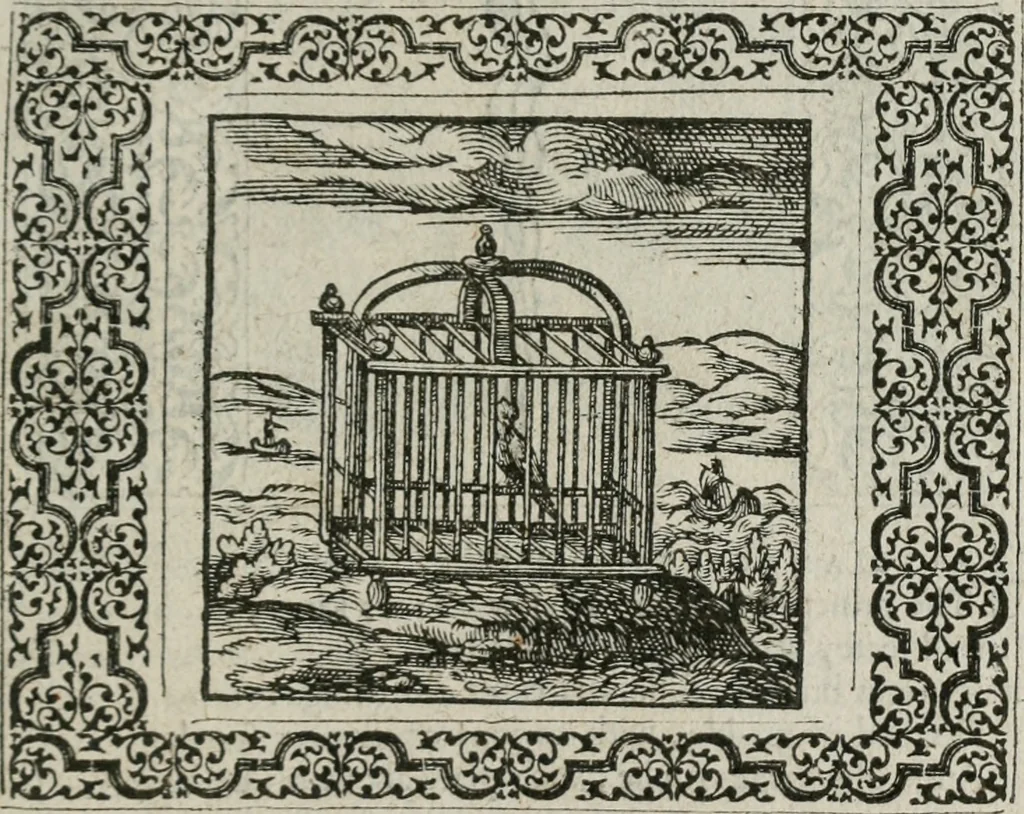 An illustration from A Choice of Emblemes, and other devises : For the moste parte gathered out of sundrie writers, Englished and Moralized. And divers newly devised, 1586, leaf 110