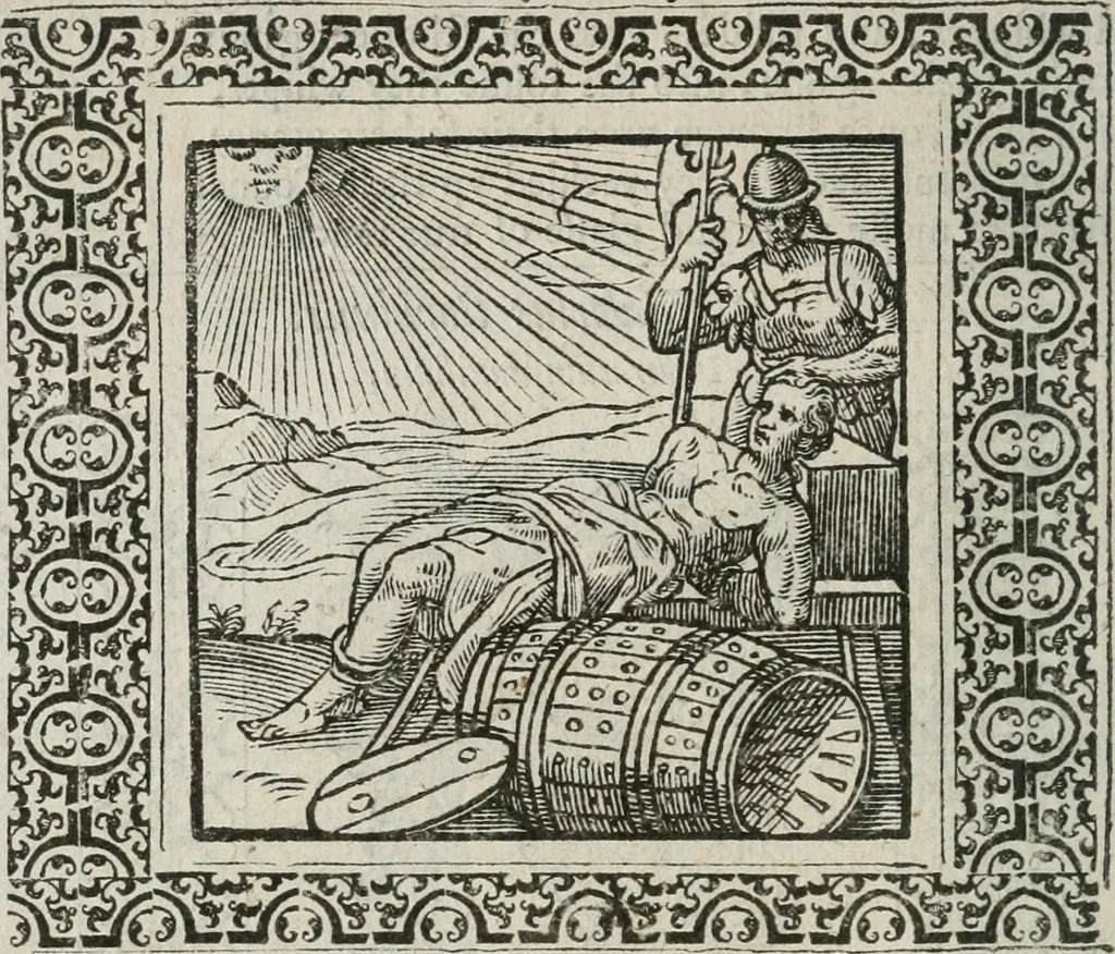 An illustration from A Choice of Emblemes, and other devises : For the moste parte gathered out of sundrie writers, Englished and Moralized. And divers newly devised, 1586, leaf 123