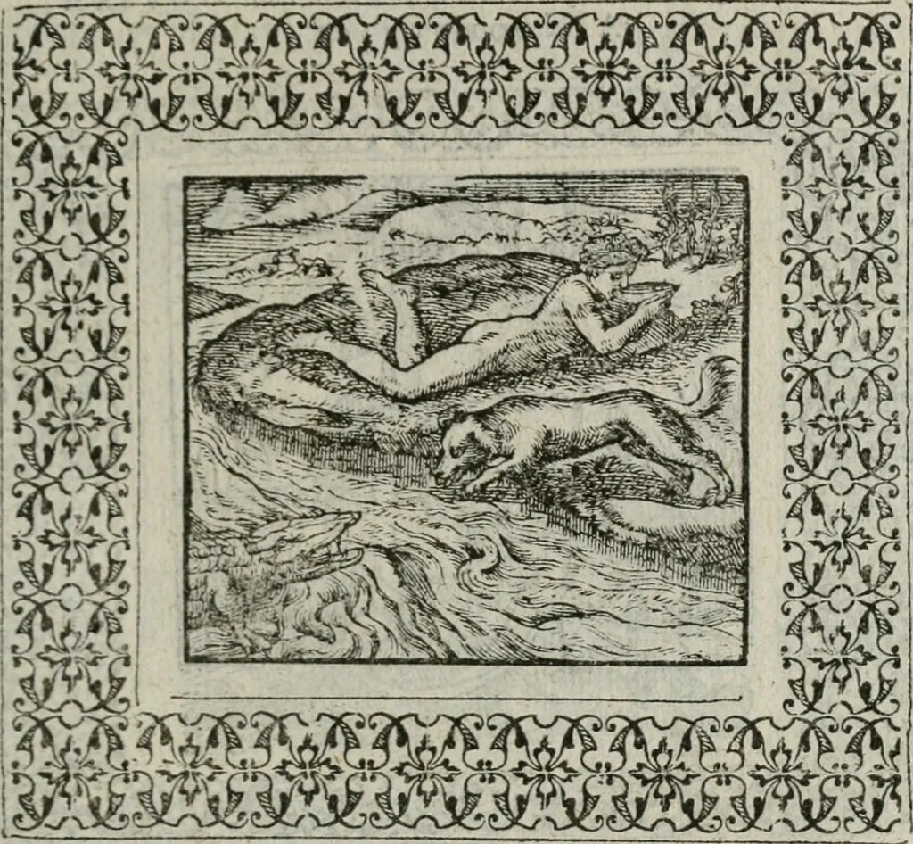 An illustration from A Choice of Emblemes, and other devises : For the moste parte gathered out of sundrie writers, Englished and Moralized. And divers newly devised, 1586, leaf 134