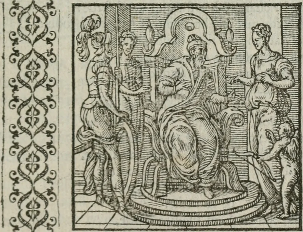 An illustration from A Choice of Emblemes, and other devises : For the moste parte gathered out of sundrie writers, Englished and Moralized. And divers newly devised, 1586, leaf 144