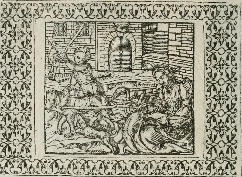 An illustration from A Choice of Emblemes, and other devises : For the moste parte gathered out of sundrie writers, Englished and Moralized. And divers newly devised, 1586, leaf 149