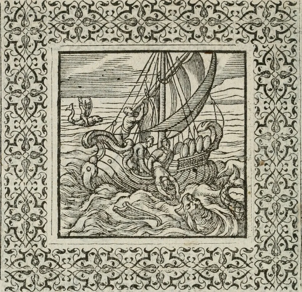An illustration from A Choice of Emblemes, and other devises : For the moste parte gathered out of sundrie writers, Englished and Moralized. And divers newly devised, 1586, leaf 153