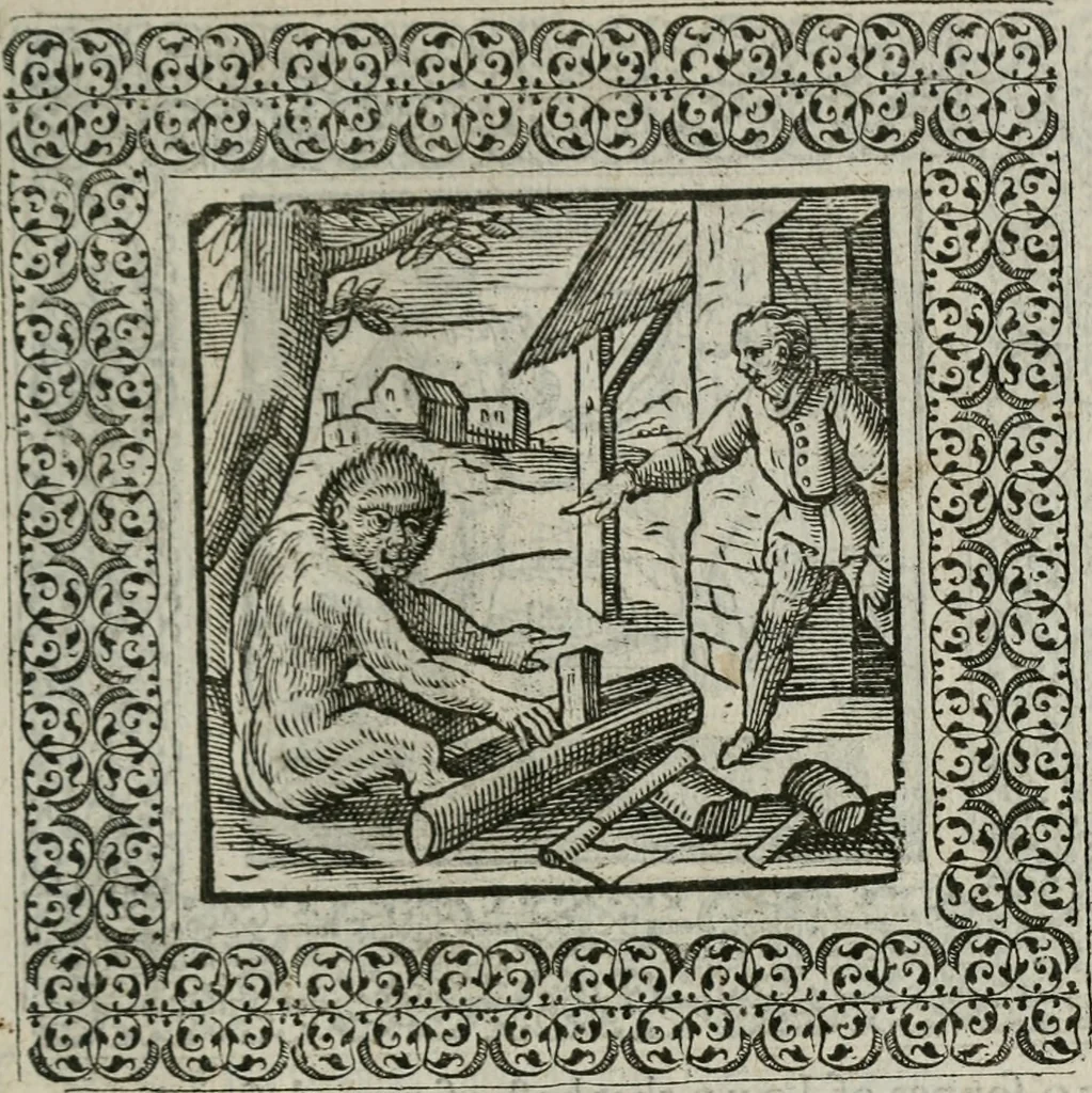 An illustration from A Choice of Emblemes, and other devises : For the moste parte gathered out of sundrie writers, Englished and Moralized. And divers newly devised, 1586, leaf 154