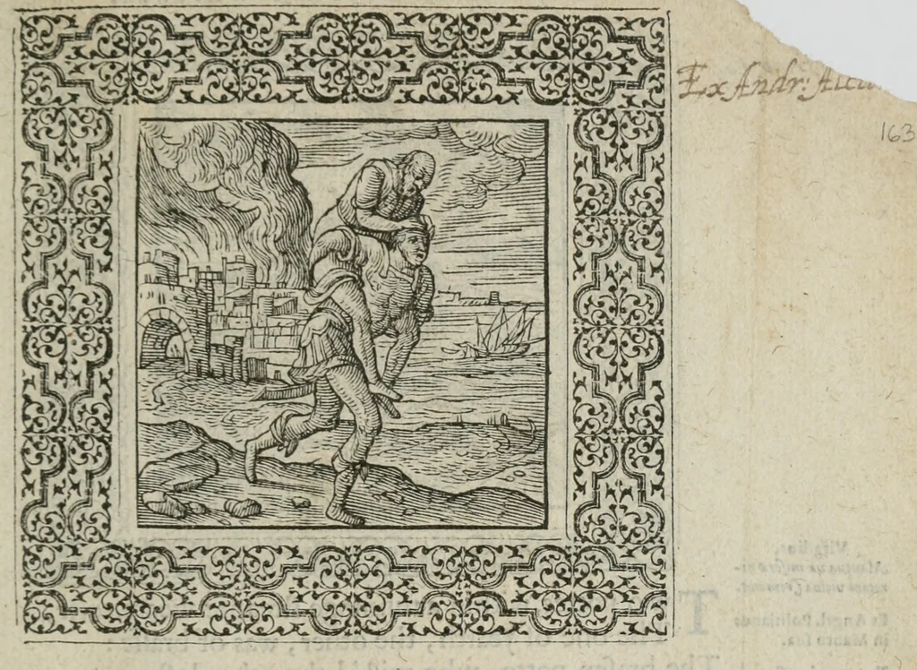 An illustration from A Choice of Emblemes, and other devises : For the moste parte gathered out of sundrie writers, Englished and Moralized. And divers newly devised, 1586, leaf 172