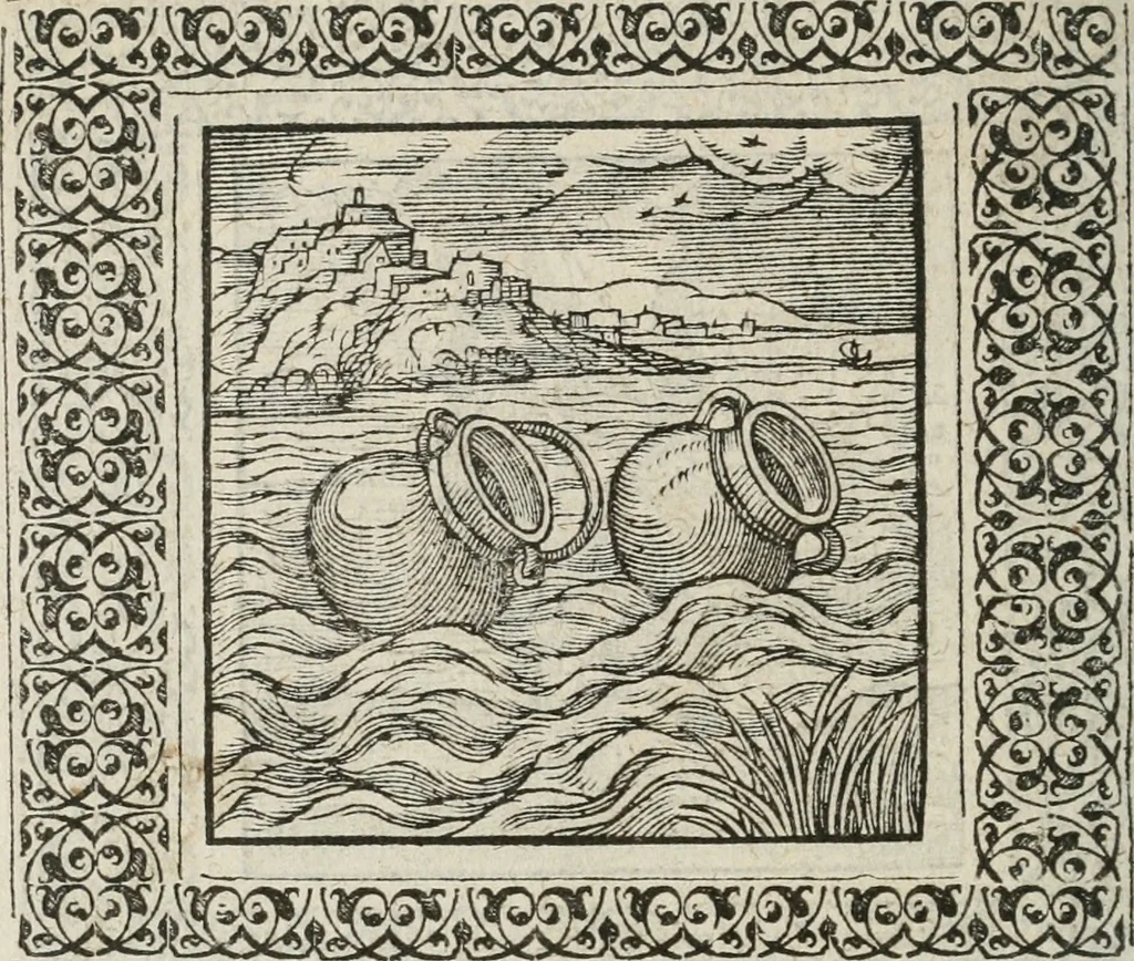 An illustration from A Choice of Emblemes, and other devises : For the moste parte gathered out of sundrie writers, Englished and Moralized. And divers newly devised, 1586, leaf 173