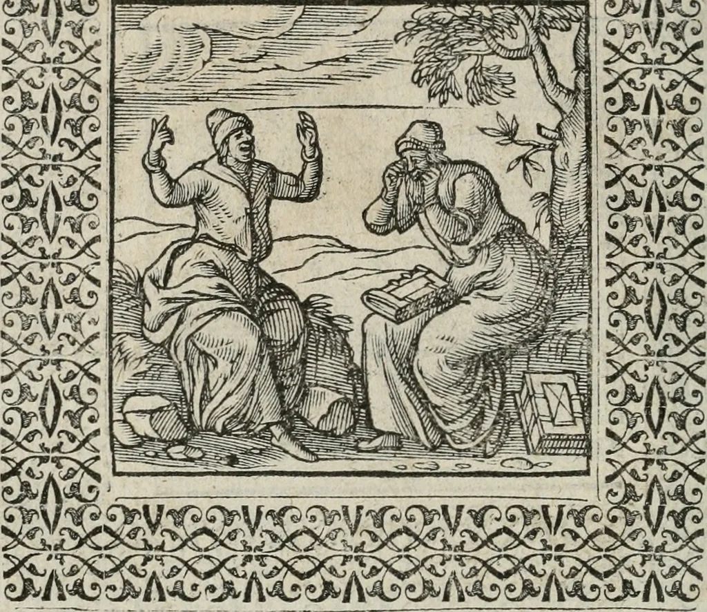 An illustration from A Choice of Emblemes, and other devises : For the moste parte gathered out of sundrie writers, Englished and Moralized. And divers newly devised, 1586, leaf 33