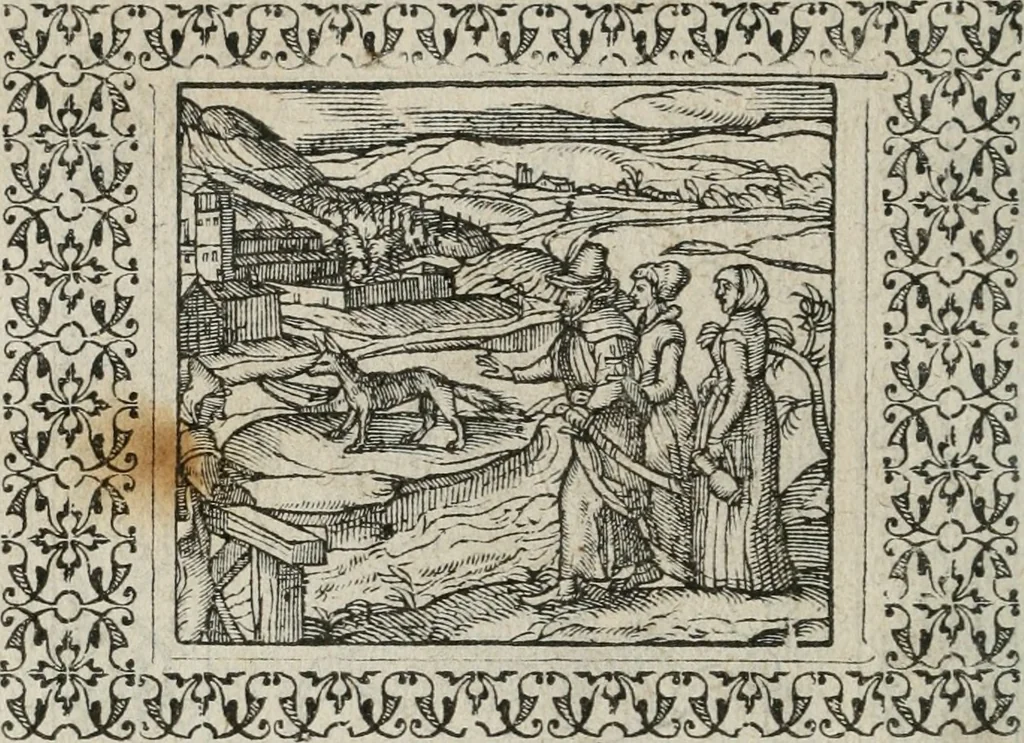 An illustration from A Choice of Emblemes, and other devises : For the moste parte gathered out of sundrie writers, Englished and Moralized. And divers newly devised, 1586, leaf 37