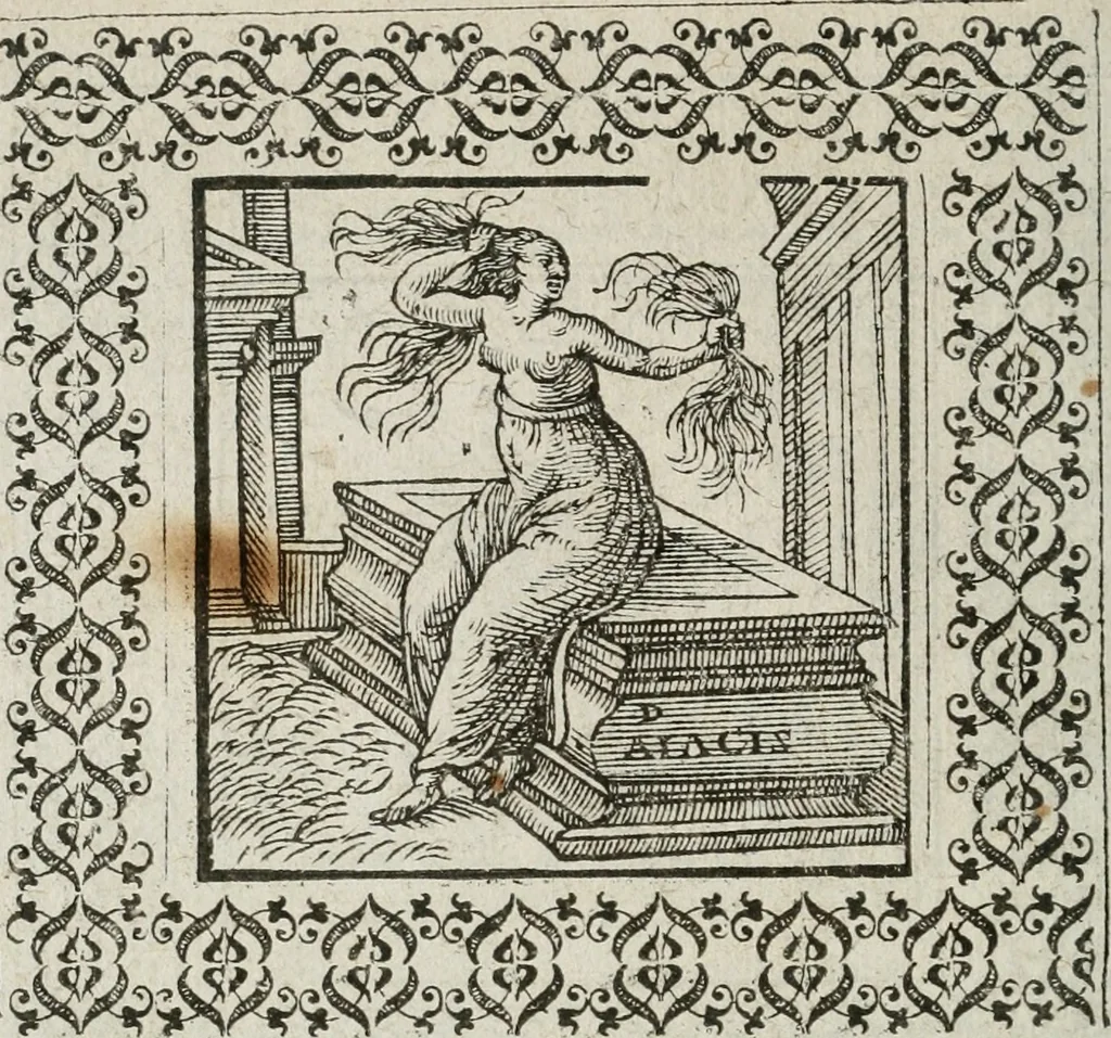 An illustration from A Choice of Emblemes, and other devises : For the moste parte gathered out of sundrie writers, Englished and Moralized. And divers newly devised, 1586, leaf 43
